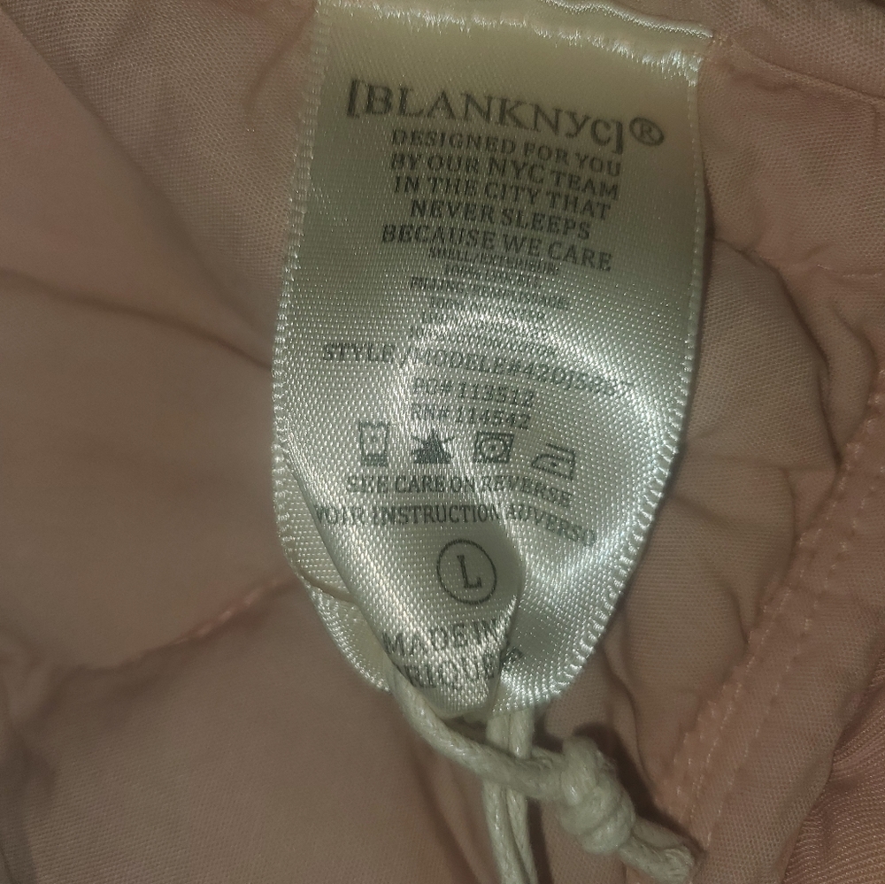 COPY - Blanknyc Bomber Jacket Rose Large - Picture 6 of 6